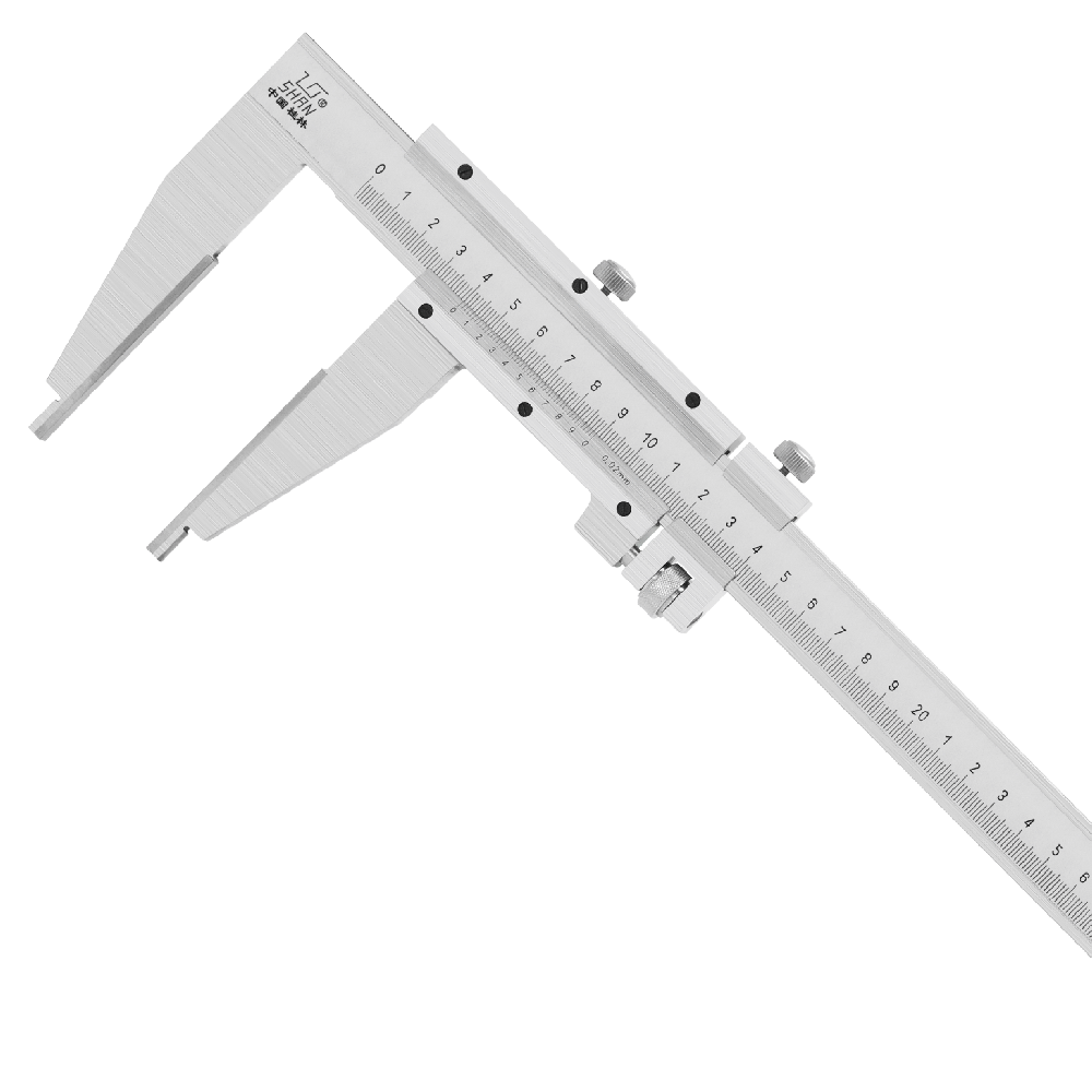 桂林桂量V型硬质合金量面游标卡尺