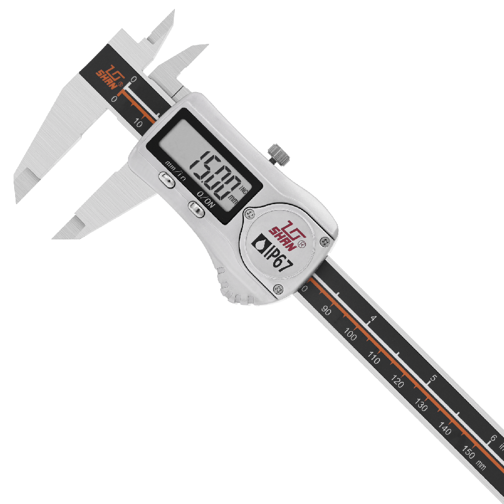 桂林桂量IP67防水数显卡尺