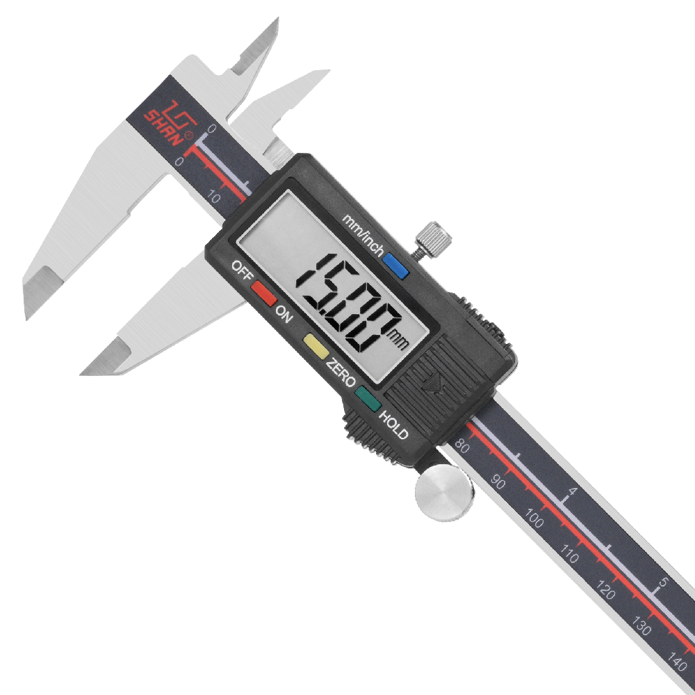 桂林桂量HOLD四按键超大屏数显卡尺