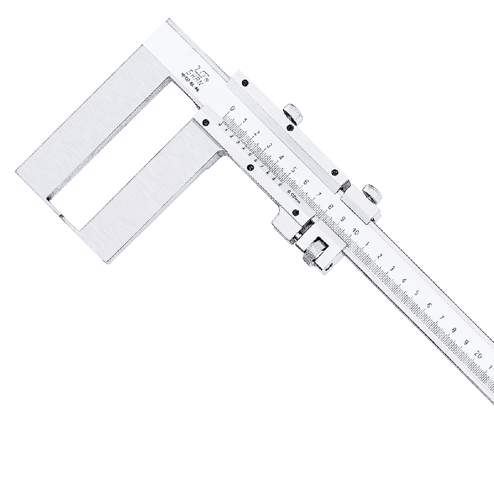 桂林桂量外沟槽游标卡尺(扁头型)