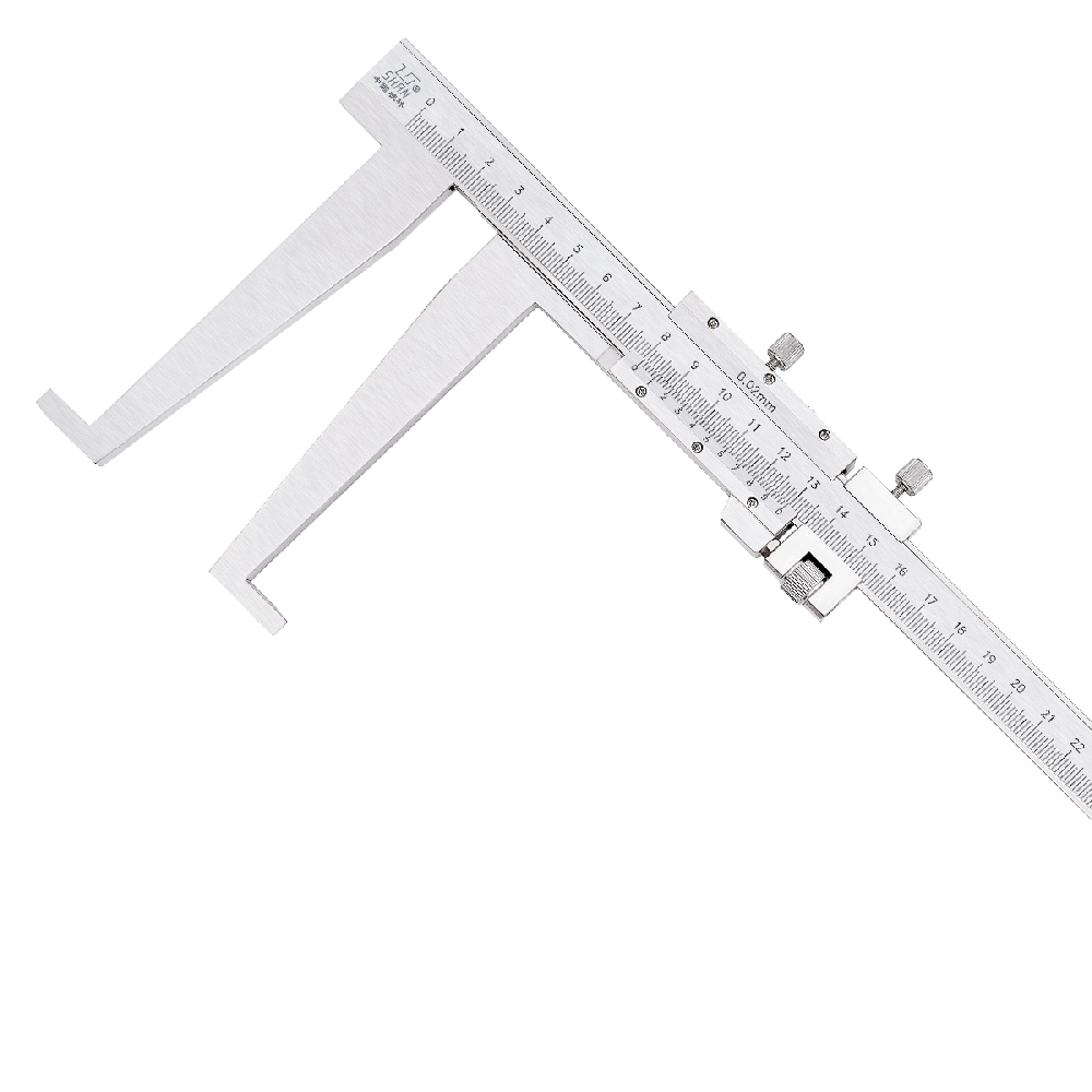 桂林桂量长爪内测不锈钢游标卡尺